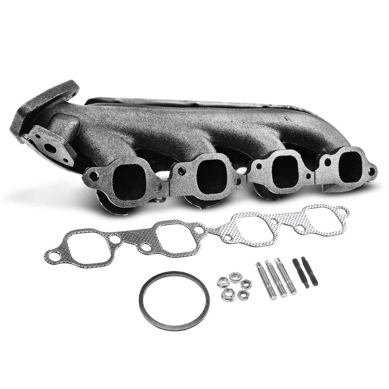Right Exhaust Manifold with Gasket for Chevy Silverado 2500 HD GMC Sierra 3500