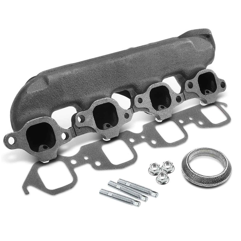 Left Exhaust Manifold with Gasket for Chevrolet C1500 90-93 GMC C3500 V8 7.4L