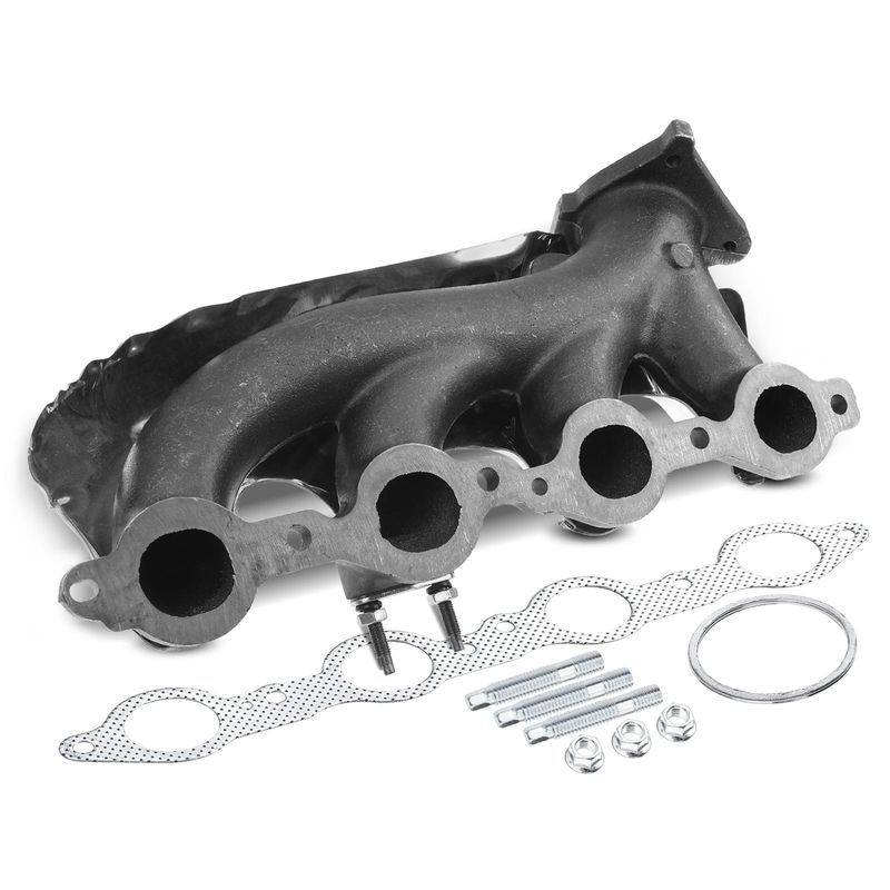 Left Exhaust Manifold with Gasket for GMC Yukon Sierra 1500 2500 3500 Hummer