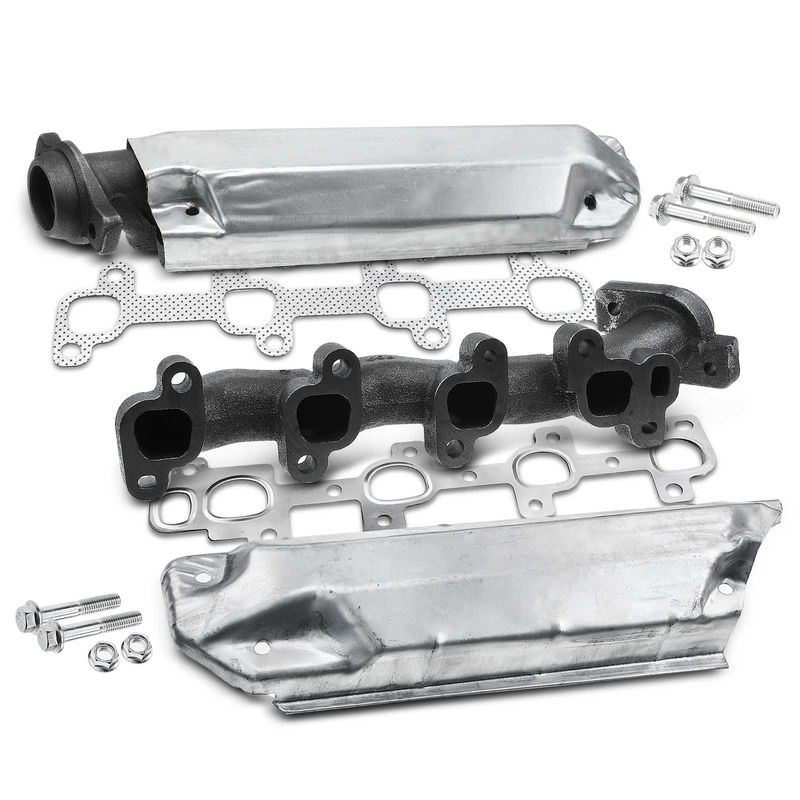 2x Left & Right Exhaust Manifold with Gasket for Dodge Ram 1500 Dakota V8 4.7L