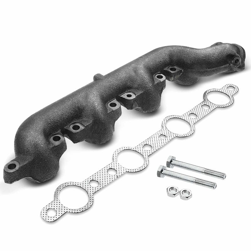 Left Exhaust Manifold with Gasket for Ford F-250 94-96 F-350 94-97 V8 7.3L