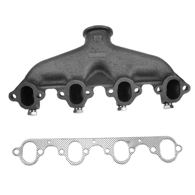 Left or Right Exhaust Manifold with Gasket for Ford F600 F700 LN600 LN700 B600