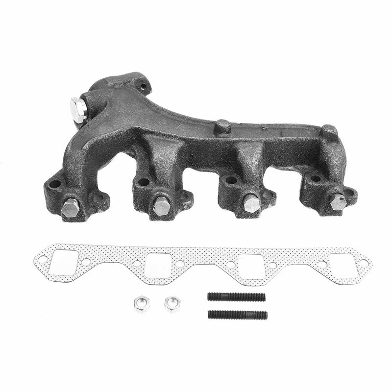 2x Left & Right Exhaust Manifold with Gasket for Ford F-150 250 350 V8 5.8L