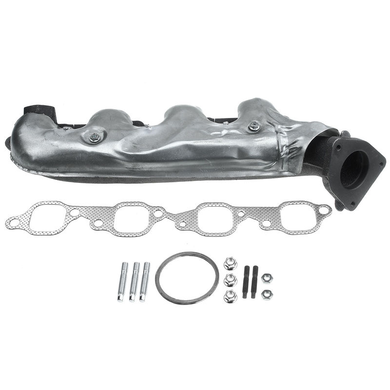 Left Exhaust Manifold with Gasket for Chevrolet Silverado 2500 2001-2006 V8 8.1L