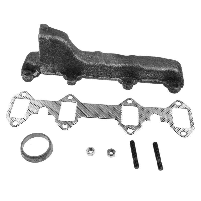 Right Exhaust Manifold with Gasket for Ford F-100 150 250 350 M-400 5.9L 6.4L