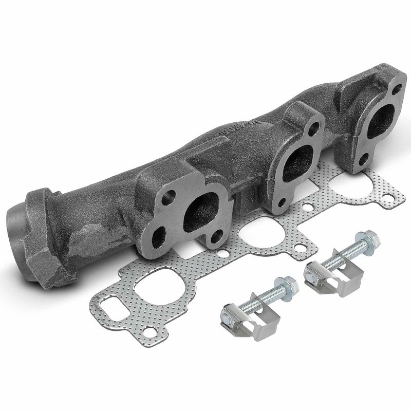 Left Exhaust Manifold with Gasket Kit for Dodge Ram 1500 Dakota Durango Ram 3.7L