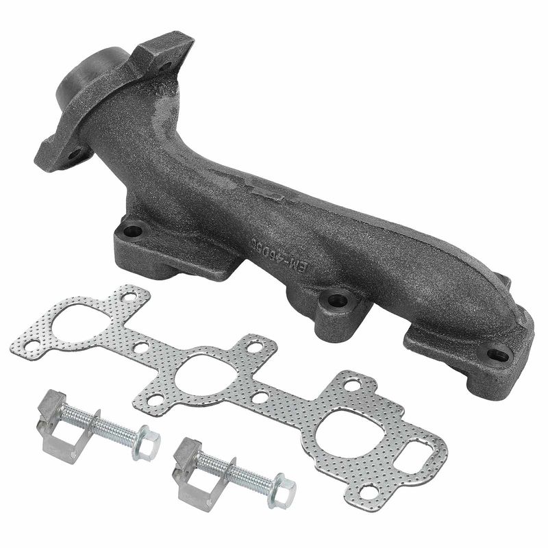 Left Exhaust Manifold with Gasket Kit for Dodge Ram 1500 Dakota Durango Ram 3.7L