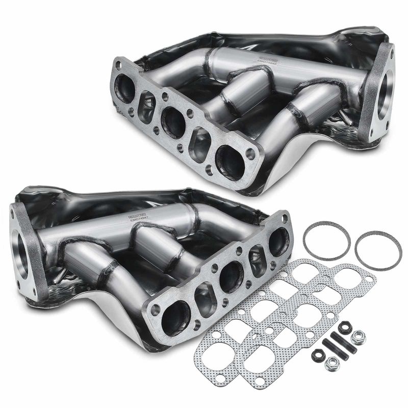 2x Left & Right Exhaust Manifold with Gasket for Nissan Frontier Xterra 4.0L