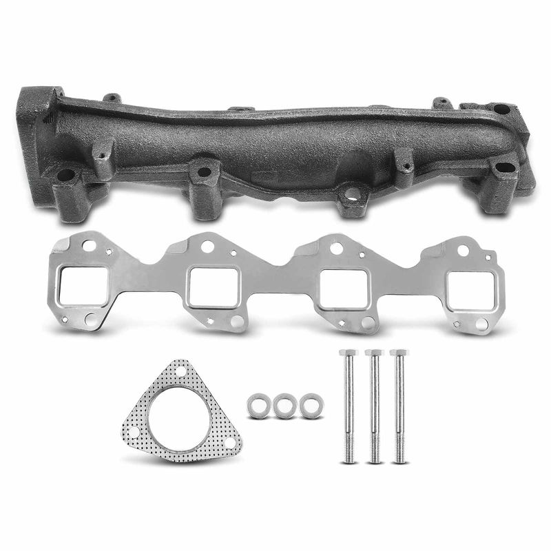 Left Exhaust Manifold with Gasket for Chevrolet Express 2500 GMC Workhorse
