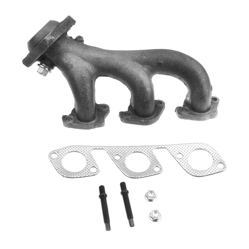 Left Exhaust Manifold with Gasket for Ford F-150 1999-2008 E-150 250 V6 4.2L