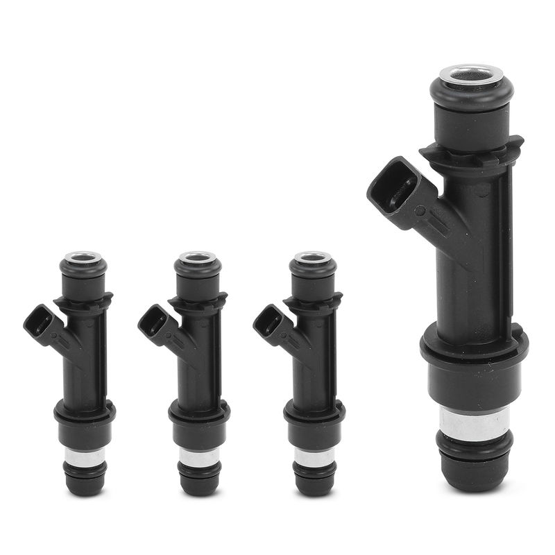 4x Black Fuel Injectors for Chevrolet Aveo 2004-2006 L4 1.6L GAS 2 Pins