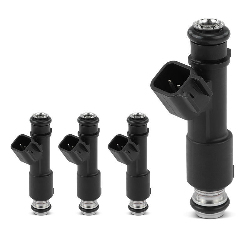 4x Black Fuel Injectors for Chevrolet Colorado GMC Canyon 2008 Isuzu i-280 2006