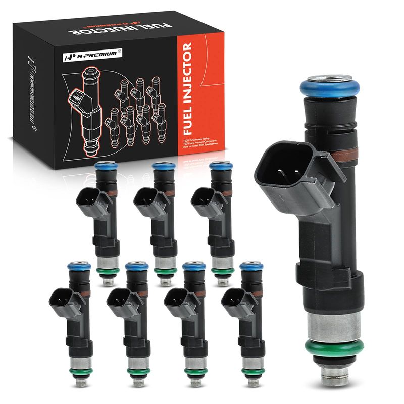 8x Fuel Injectors for Ford E-150 E-250 09-14 E-350 E-450 Super Duty V8 5.4L
