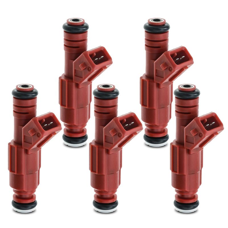 5x Fuel Injectors for Volvo 850 1996 1997 S70 V70 1998 L5 2.4L 2.3L Turbocharged