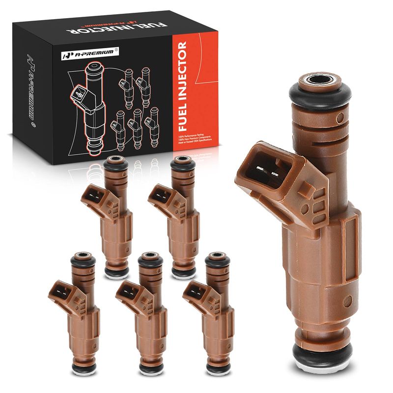 6x Fuel Injectors for Volvo S80 1999-2005 XC90 2003-2005 2.9L 2.8L