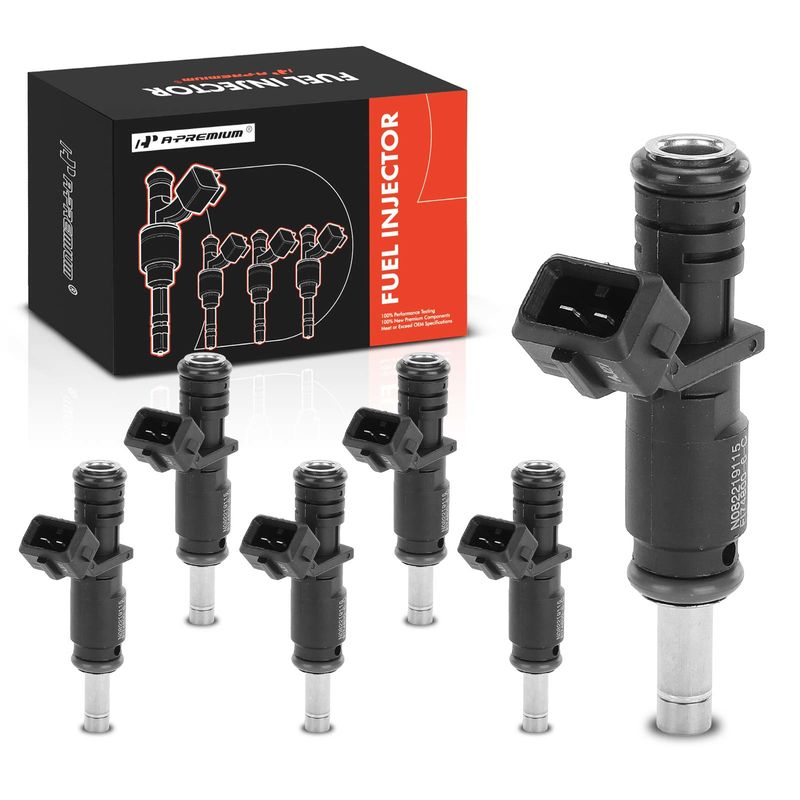 6x Fuel Injector for BMW 128i 323i 325i 328i 330i 525xi 528i 530i X3 X5 Z4