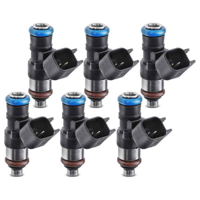 6x Fuel Injectors for Ford Edge Explorer F-150 Mustang Lincoln MKT V6 3.5L 3.7L