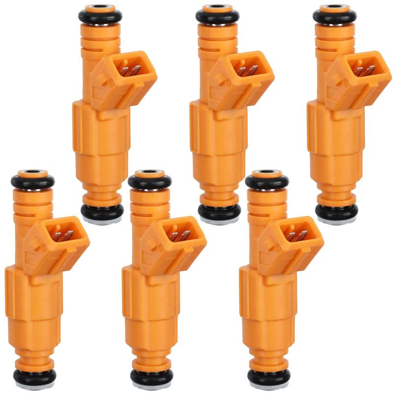 6x Fuel Injectors for Volvo 960 1995-1997 S90 V90 1997-1998 L6 2.9L