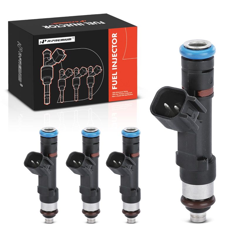 4x Fuel Injector for Ford Focus 2007 Escape Fusion Ranger Mercury Milan L4 2.3L