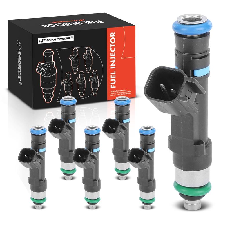6x Fuel Injector for Dodge Ram 1500 Dakota Durango Jeep Mitsubishi Ram V6 3.7L