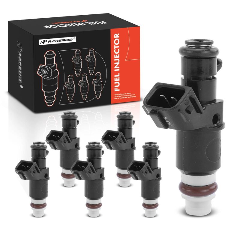 6x Fuel Injector for Acura MDX Honda Accord Odyssey Pilot Saturn Vue