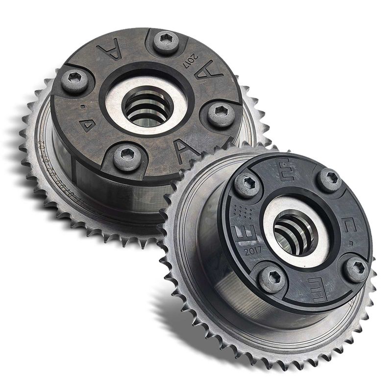 2x Intake & Exhaust Camshaft Adjuster for Mercedes-Benz C230 W203 2003-2005 1.8L