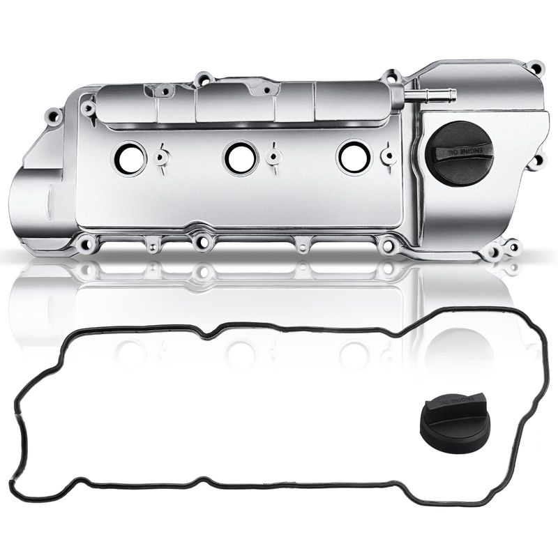 Front or Driver Engine Valve Cover with Gasket for Toyota Camry Lexus 3.0L