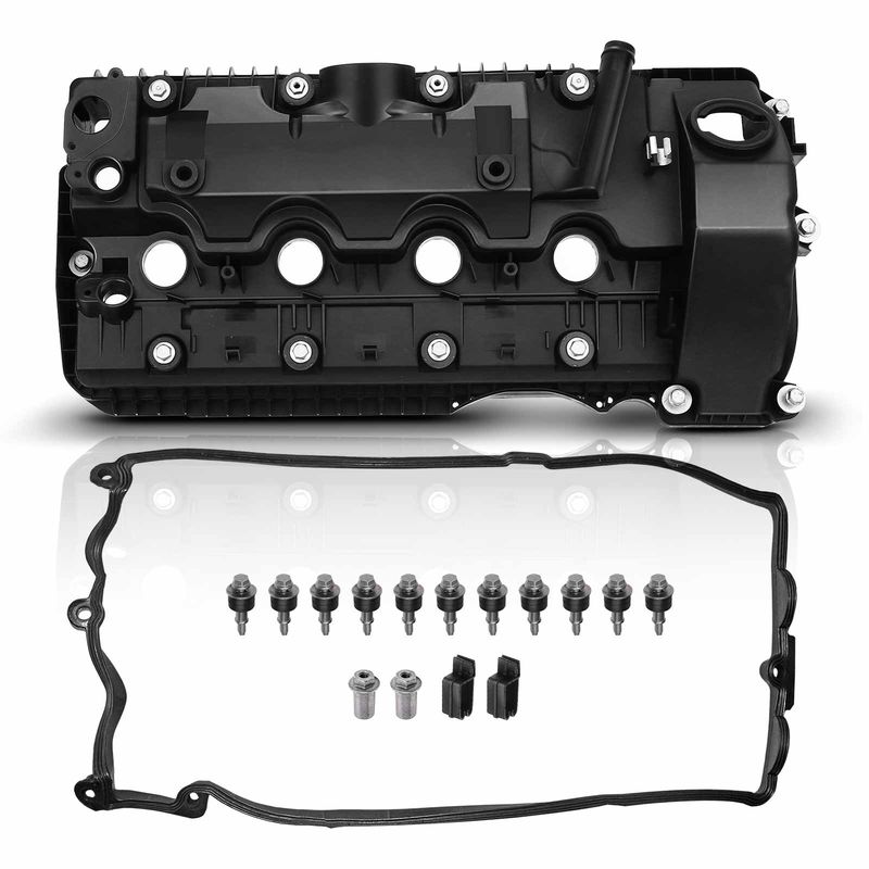 Passenger Engine Valve Cover with Gasket for BMW 545i 550i E60 E61 650i 750i X5