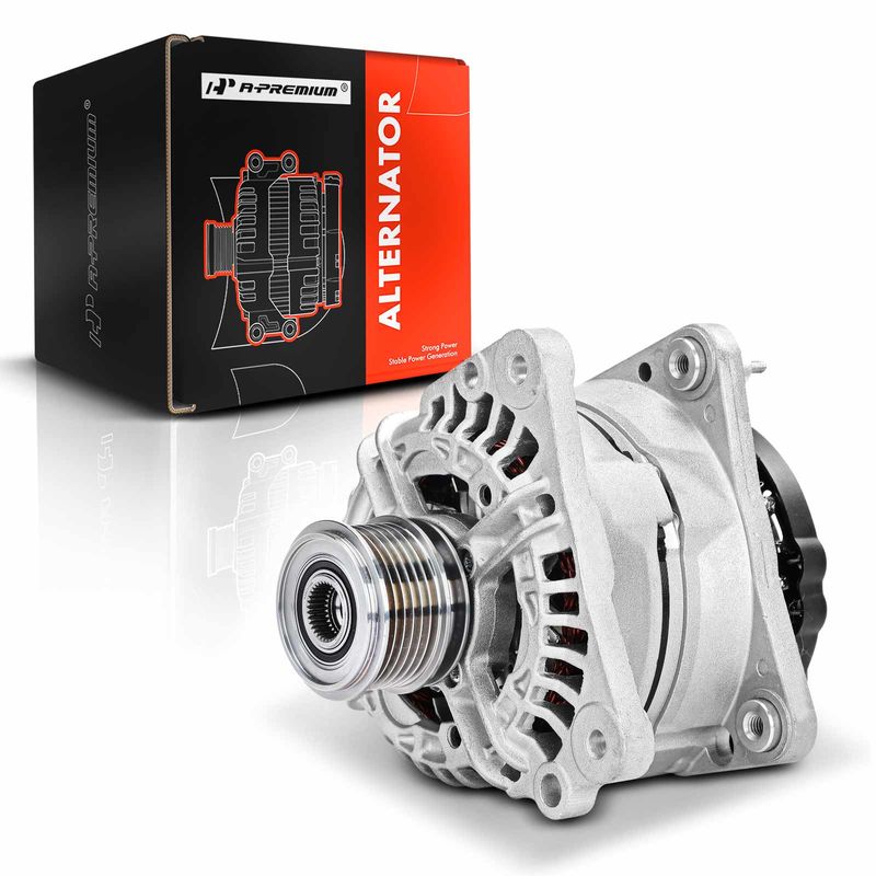 Alternator 90A 12V CW 6-Groove Clutch for Volkswagen Beetle Golf Jetta L4 1.9L