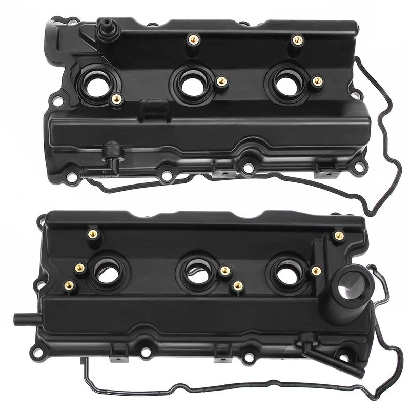 2x Driver & Passenger Engine Valve Cover with Gasket for Ford Edge F-150