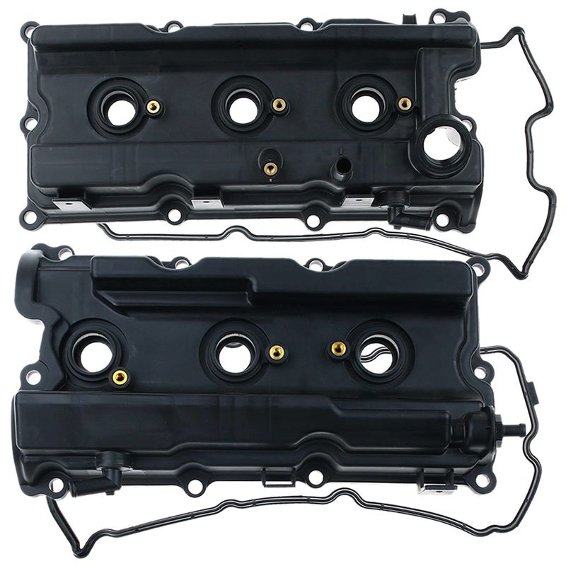 2x Driver & Passenger Engine Valve Cover with Gasket for Nissan Frontier 05-19