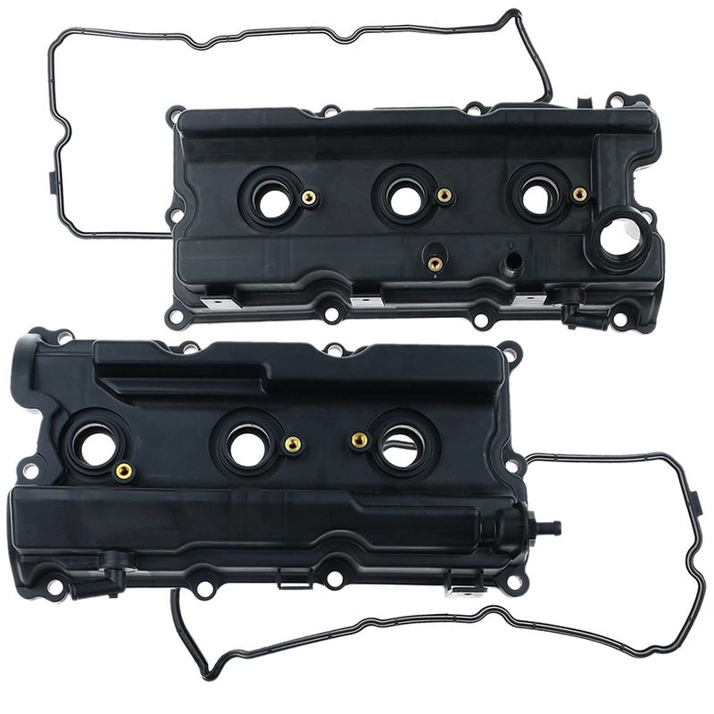 2x Driver & Passenger Engine Valve Cover with Gasket for Nissan Frontier 05-19