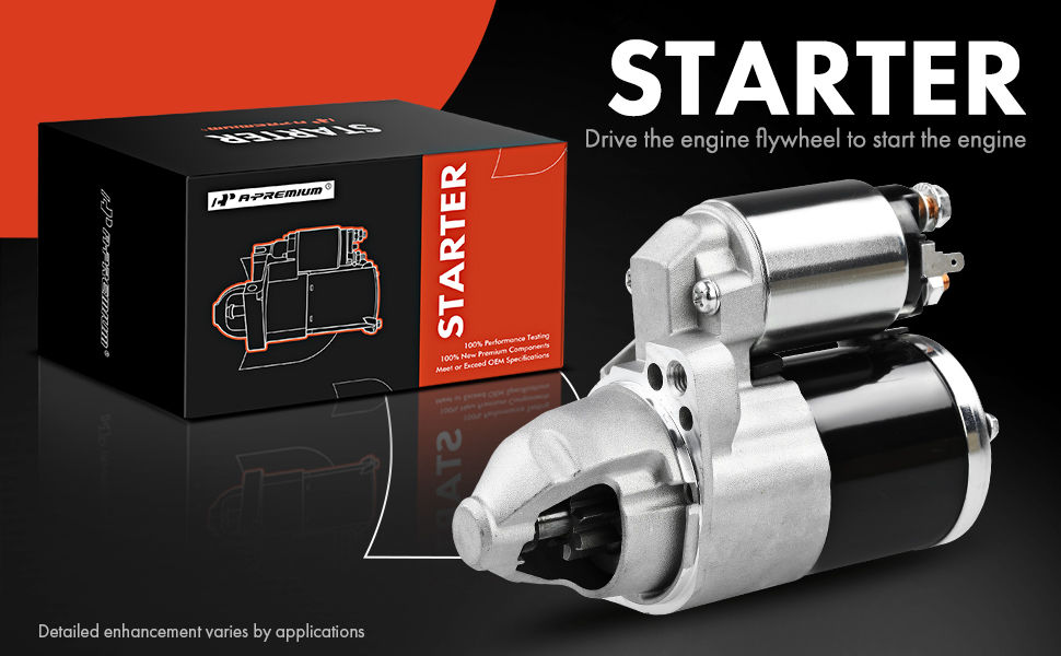 Starter Motor 1.2KW 12V CW 10 Teeth for Jeep Wrangler Dodge Nitro 2007-2011