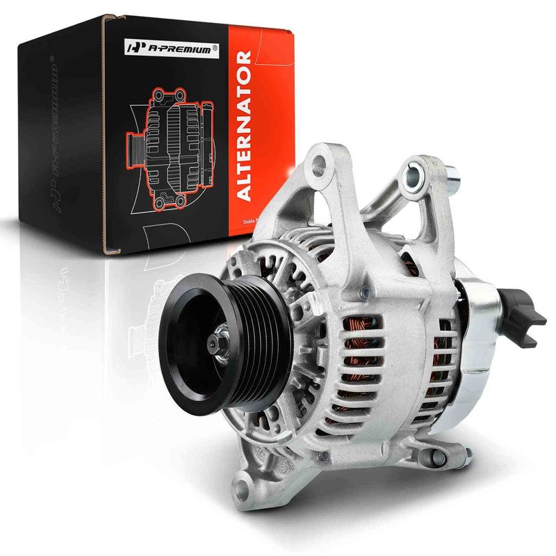 Alternator 90A 12V CW 7-Groove 65mm Pulley for Dodge Ram 1500 2500 Dakota Jeep