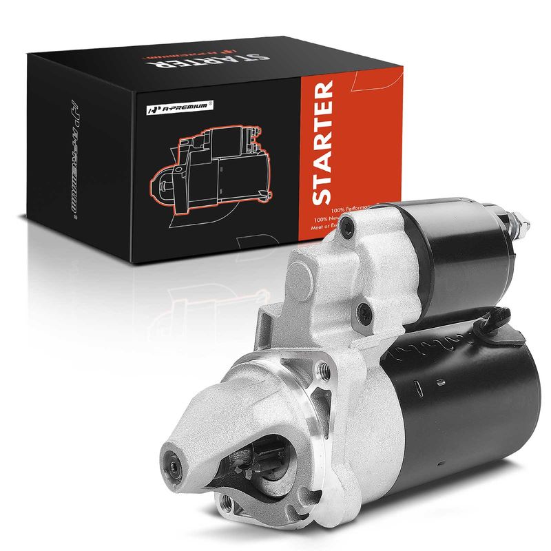 Starter Motor 1.1KW 12V CW 9 Teeth for Smart Fortwo 2005 2006 2007 0.8L