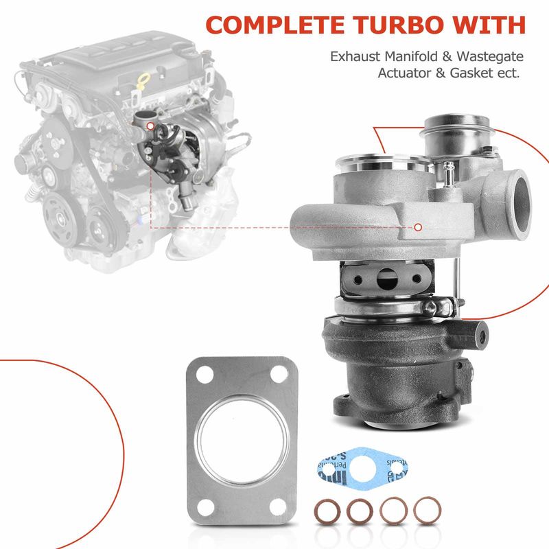 Turbo Turbocharger for Saab 9-3 Viggen 1999-2002 9-5 2.3L B235R TD04HL-15T-6