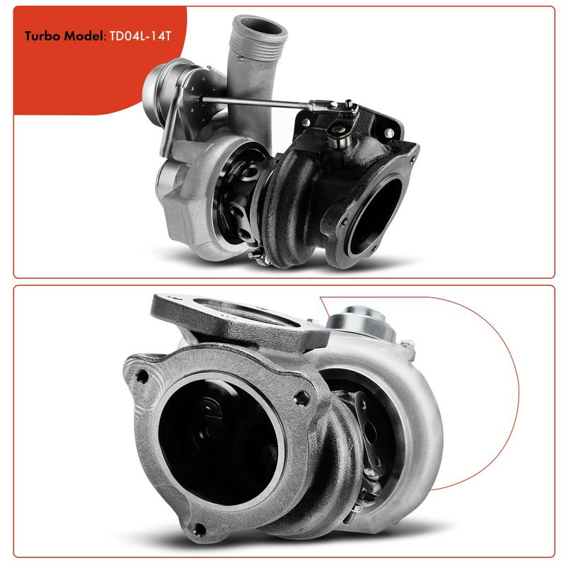 Turbo Turbocharger for Volvo S60 2003-2009 V70 XC90 S80 XC70 L5 2.5L TD04L-14T