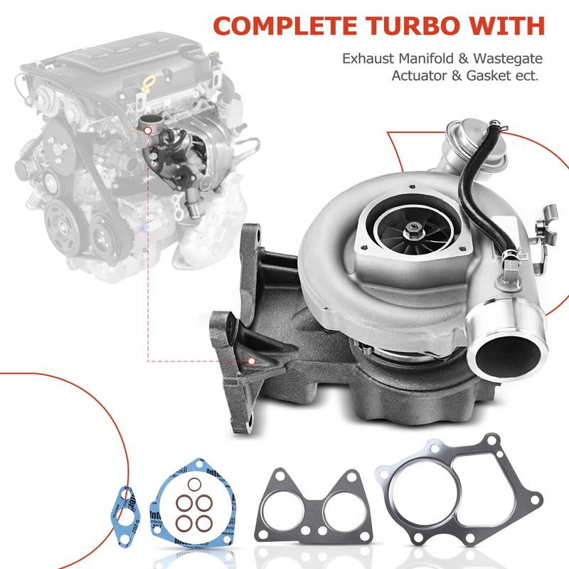 Turbo Turbocharger for Chevy Silverado 2500 HD 2001-2004 GMC Sierra 3500 RHG6