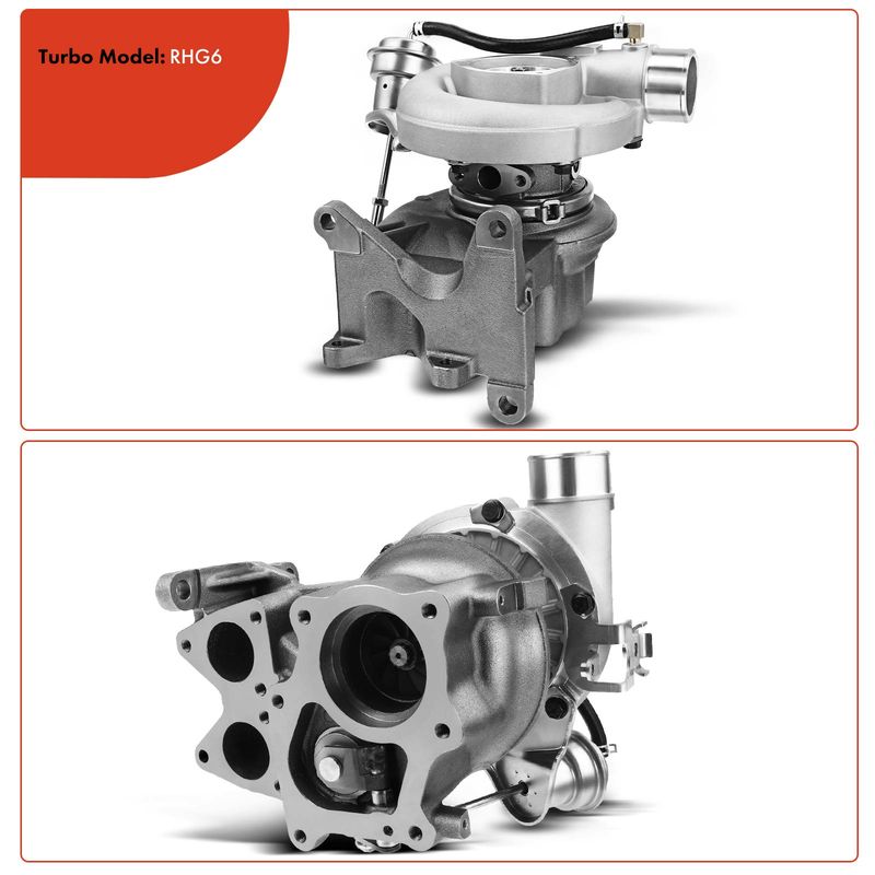 Turbo Turbocharger for Chevy Silverado 2500 HD 2001-2004 GMC Sierra 3500 RHG6