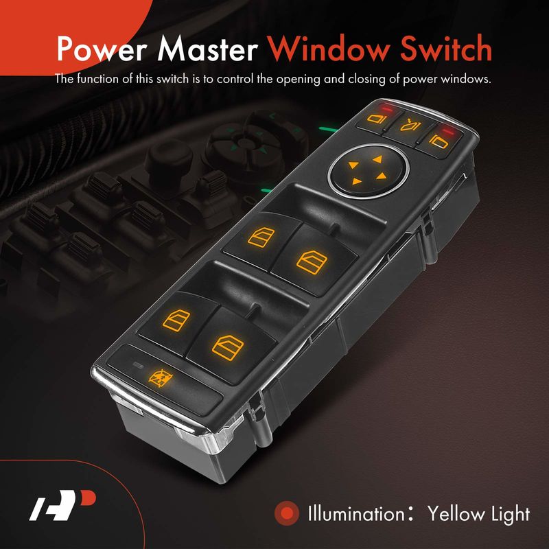 Front Driver Power Window Switch for Mercedes-Benz W204 W212 C E-Class