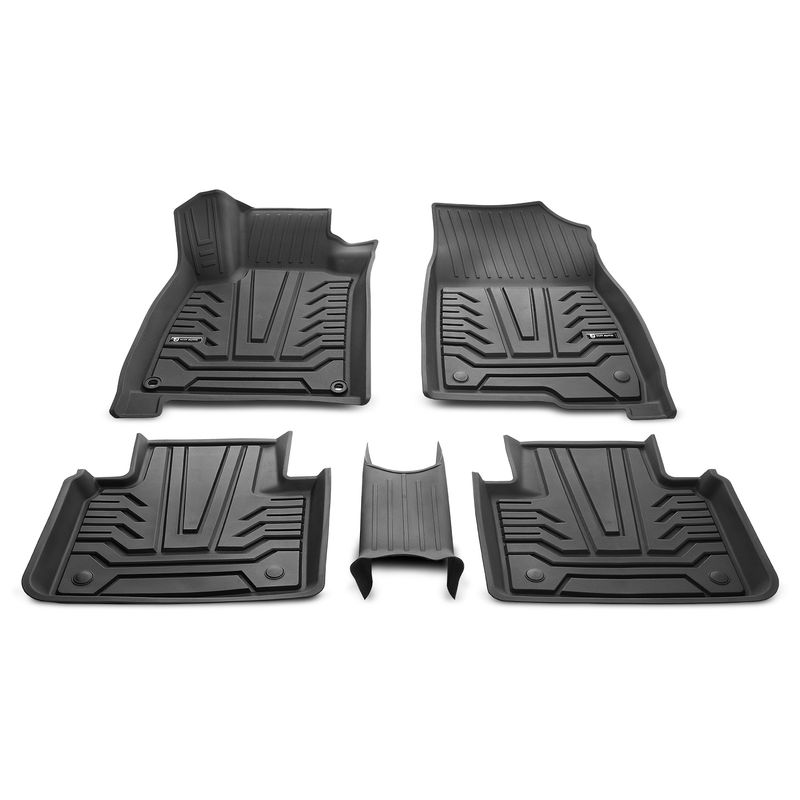 5x Front & Rear Black Floor Mats Liners for Honda Accord 2018-2022