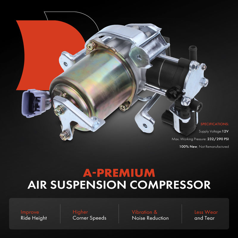 Air Suspension Compressor without Bracket for Lexus RX300 00-03 RX330 RX350