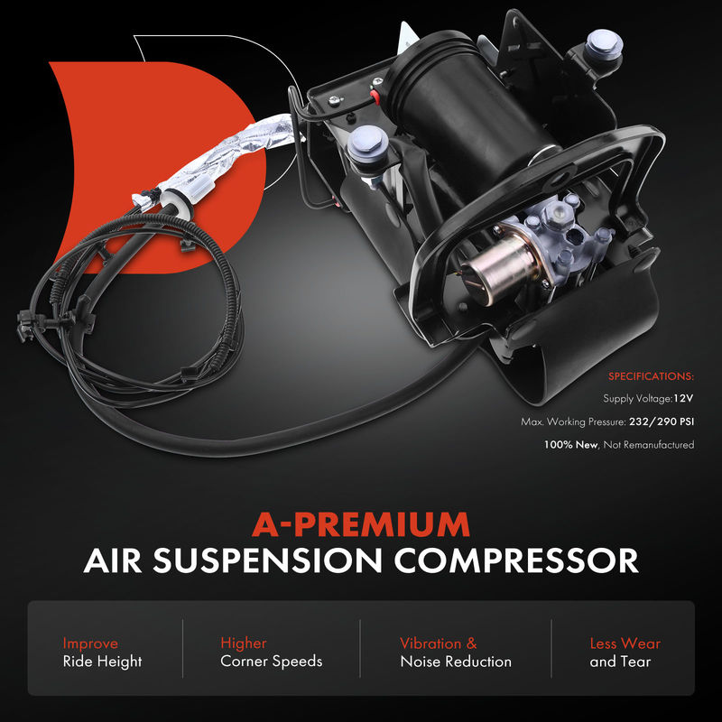 Air Suspension Compressor for Cadillac XTS 2013-2019 V6 3.6L Rear Side
