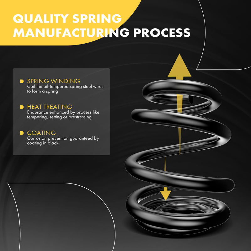 2x Rear Suspension Coil Springs for BMW E85 Z4 2003-2009 2.5 3.0L