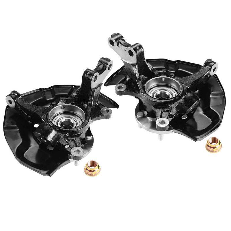 2x Front Steering Knuckle & Wheel Hub Bearing Assembly for Toyota Avalon 05-11