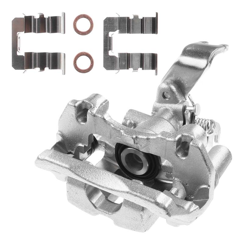 Rear Passenger Brake Caliper with Bracket for Mazda Protege 01-03 Protege5 02-03