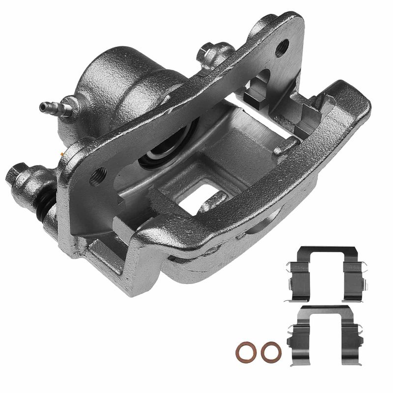 Rear Passenger Brake Caliper with Bracket for Isuzu Rodeo 1993-2004 Honda Acura
