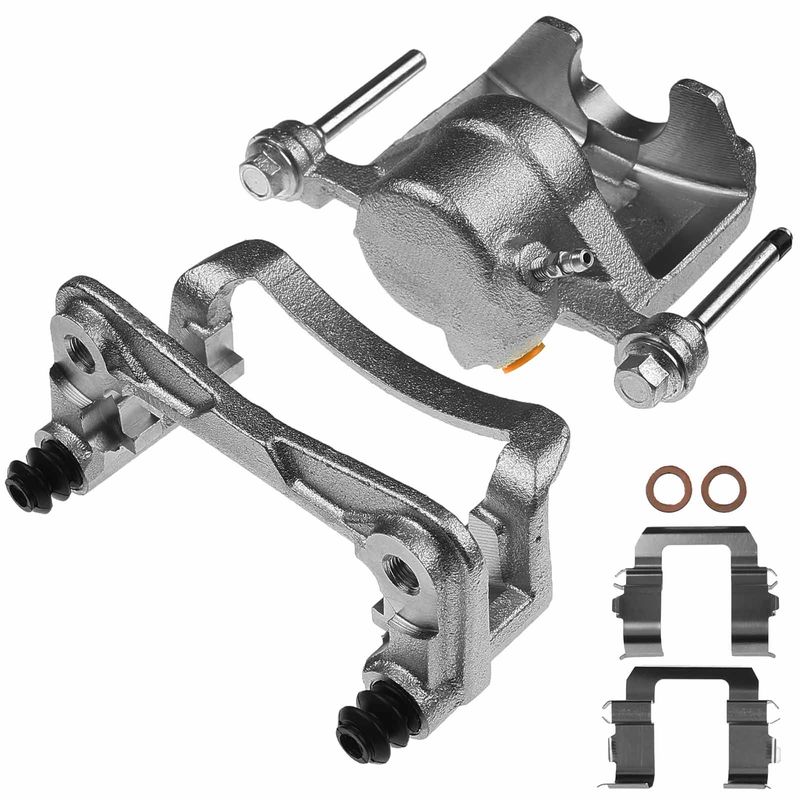 Rear Passenger Brake Caliper with Bracket for Isuzu Rodeo 1993-2004 Honda Acura