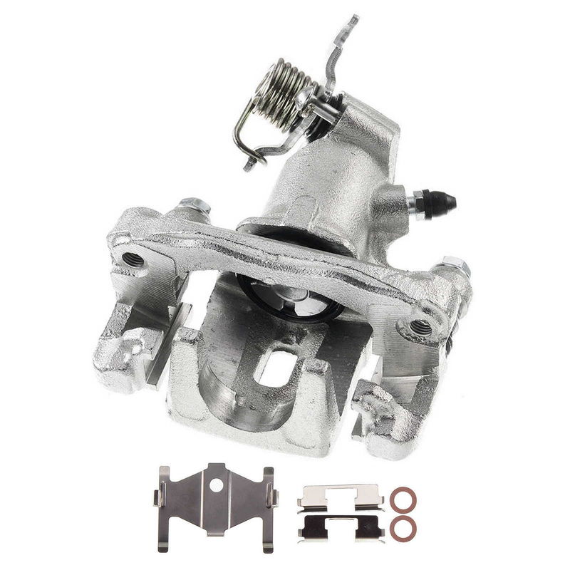 Rear Passenger Brake Caliper with Bracket for Hyundai Tiburon Kia Spectra 04-09