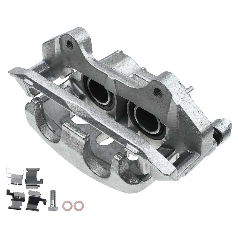 Front Passenger Brake Caliper with Bracket for Ford Explorer Taurus Lincoln MKT